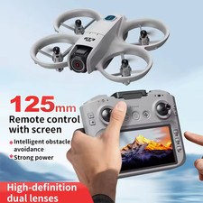 Drone profissional 8K HD câmera dupla com WIFI prevenção e proteção de obstáculos, usado comprar usado  Enviando para Brazil