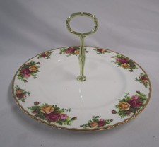 Cake stand floral for sale  ROMFORD
