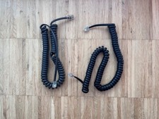 Spiralkabel telefon grau gebraucht kaufen  Viernheim