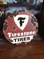 Firestone tyres enamel for sale  HAVERFORDWEST