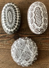 Decorative painted pebbles for sale  ILFRACOMBE