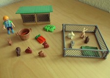 Playmobil 5123 hasenstall gebraucht kaufen  Volkenschwand