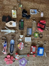 Lot vintage keychains for sale  Saint Louis