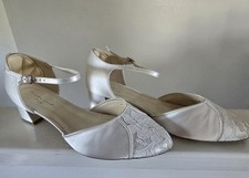 Bridal satin lace for sale  HUNTINGDON