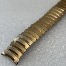 Pulseira de relógio vintage folheada a ouro 18 mm JB Champion Expansion década de 1950 comprar usado  Enviando para Brazil