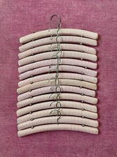 Lote de 15 cabides acolchoados Victoria Secret com listras rosa e brancas comprar usado  Enviando para Brazil