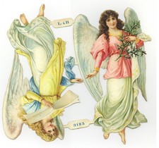 Weihnachtsengel blaten glanzbi gebraucht kaufen  Hamburg