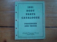 Catálogo de peças de carroceria de passageiros e caminhões Ford 1951. Canadense comprar usado Catálogo de peças de carroceria de passageiros e caminhões Ford 1951. Canadense comprar usado  Enviando para Brazil