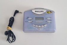 Rádio AM FM player cassete estéreo portátil Philips AQ6691 com fones de ouvido comprar usado  Enviando para Brazil