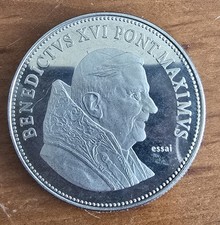 Medaille vatican pape d'occasion  Ploemeur
