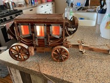 Vintage wooden covered for sale  Blanco
