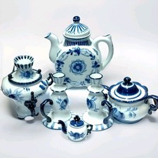 Russian gzhel porcelain for sale  Line Lexington