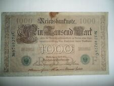 Banconota 1000 reichsmark usato  Reggio Calabria