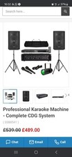 Professional karaoke machine for sale  WORTHING