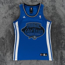 Camiseta Adidas basquete feminina S Orlando Magic Flight Crew Shaq Penny NBA comprar usado  Enviando para Brazil