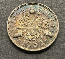1932 threepence george for sale  CANTERBURY