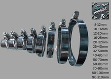 Adjustable hose clips for sale  GLASGOW