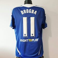 Camisa Chelsea DROGBA 11 - Grande - 2011/2012 - Home Adidas Jersey , usado comprar usado  Enviando para Brazil