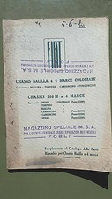 Fiat chassis balilla usato  Faenza