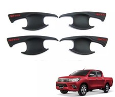 ADEQUADO PARA TOYOTA HILUX REVO M70 M80 2015-2024 ALÇA TIGELA INSERÇÃO TAMPA PRETO FOSCO comprar usado  Enviando para Brazil