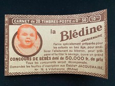 Carnet timbres blédine d'occasion  Béziers