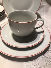 Rot weiß kaffeegeschirr gebraucht kaufen  Bad Reichenhall