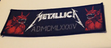 Metallica mcmlxxxiv vintage for sale  UK