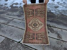 Tapete Oushak Runner Vintage Turco Kilim Decorativo Feito à Mão Tapete de Lã Oriental, usado comprar usado  Enviando para Brazil