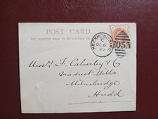 Postal history 1899 for sale  YORK