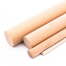 Holzrundstab buche glatt gebraucht kaufen  Görlitz