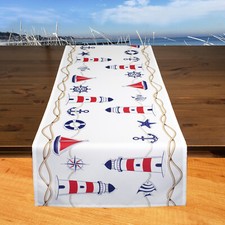 Tischläufer maritim segelboot gebraucht kaufen  Hannover