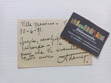 Poesia autografi ada usato  Roma