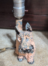 Luminária de mesa vintage de alumínio fundido Scottie Dog Accent Leviton - PRECISA FUNCIONAR - LEIA! comprar usado  Enviando para Brazil