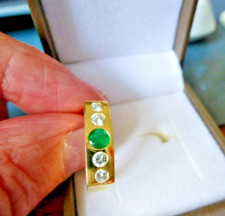 Edler smaragd ring gebraucht kaufen  München