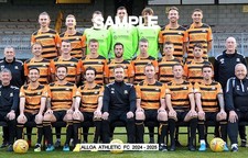 Alloa athletic 2024 for sale  DEESIDE