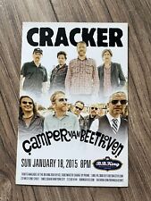 Tarjeta de concierto Cracker Camper Van Beethoven boca de vaquero Nueva York 4x6 como nueva segunda mano  Embacar hacia Argentina