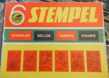 Stempelspiel ddr blumen gebraucht kaufen  Schwerin-Umland IV