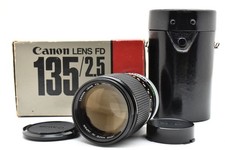 Używany, [w idealnym stanie z etui] Teleobiektyw Canon FD 135mm f/2.5 S.C. SC MF z Japonii na sprzedaż  Wysyłka do Poland