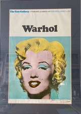 Andy warhol signed for sale  DOVER