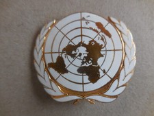Distintivo cappello onu usato Distintivo cappello onu usato  Italia