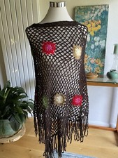 Poncho festival hippie gebraucht kaufen  Engelschoff