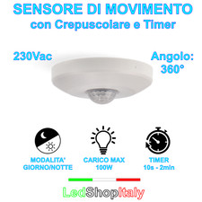 Sensore pir 360 usato  Roncade