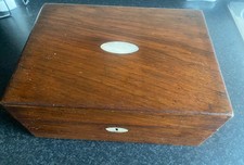 lockable wooden box for sale  SHREWSBURY