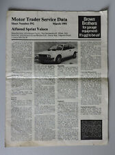 Alfasud sprint veloce for sale Alfasud sprint veloce for sale  AYLESBURY