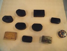 Collection snuff boxes for sale  TROWBRIDGE