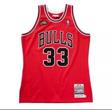 Camiseta 100% autêntica 1997 98 Scottie Pippen Chicago Bulls Mitchell Ness GG comprar usado Camiseta 100% autêntica 1997 98 Scottie Pippen Chicago Bulls Mitchell Ness GG comprar usado  Enviando para Brazil