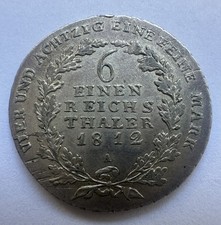 Taler 1812 preußen gebraucht kaufen  Köln