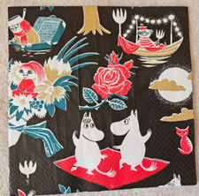 Servietten moomin magic gebraucht kaufen  Leipzig