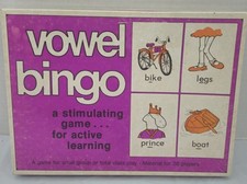Vtg vowel bingo for sale  Nicholasville