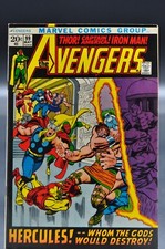Avengers #99 Thor Hercules App Barry Windsor Capa 1972 FRETE COMBINADO, usado comprar usado  Enviando para Brazil